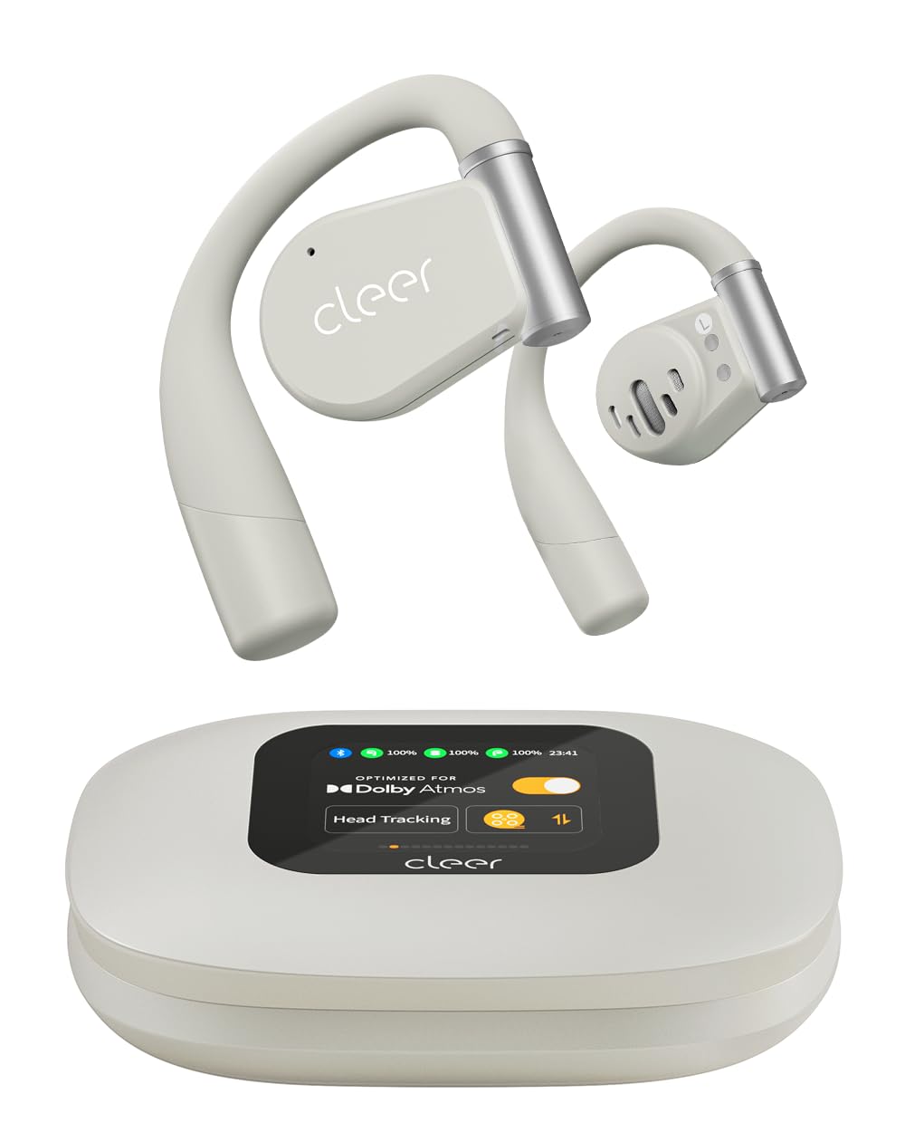 Cleer ARC 3 Open-Ear Earbuds with Dolby Atmos and 50Hr Battery - Blue