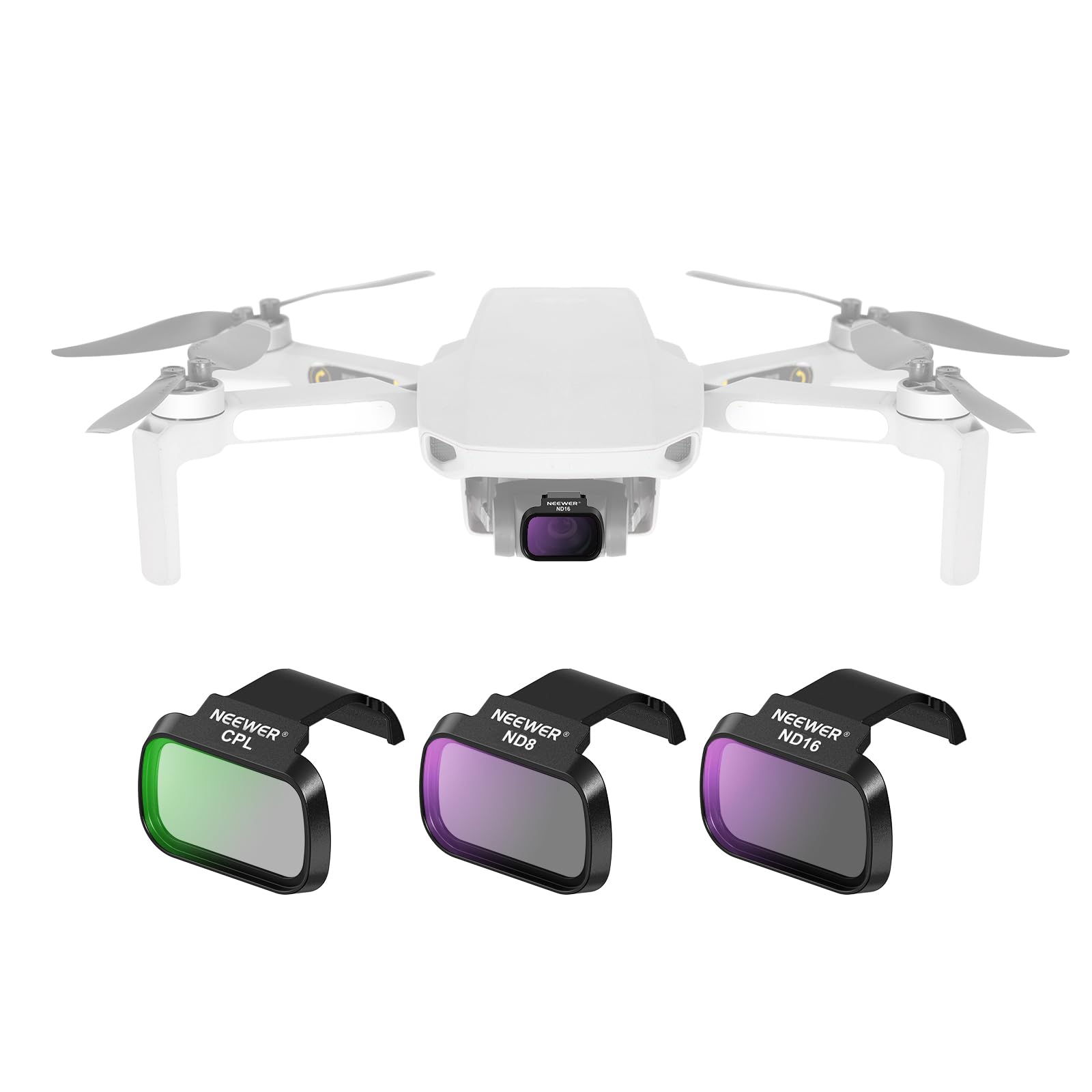 NEEWER ND Filter Set Compatible with DJI Mini 4K/2 SE/SE/2/Mavic Mini