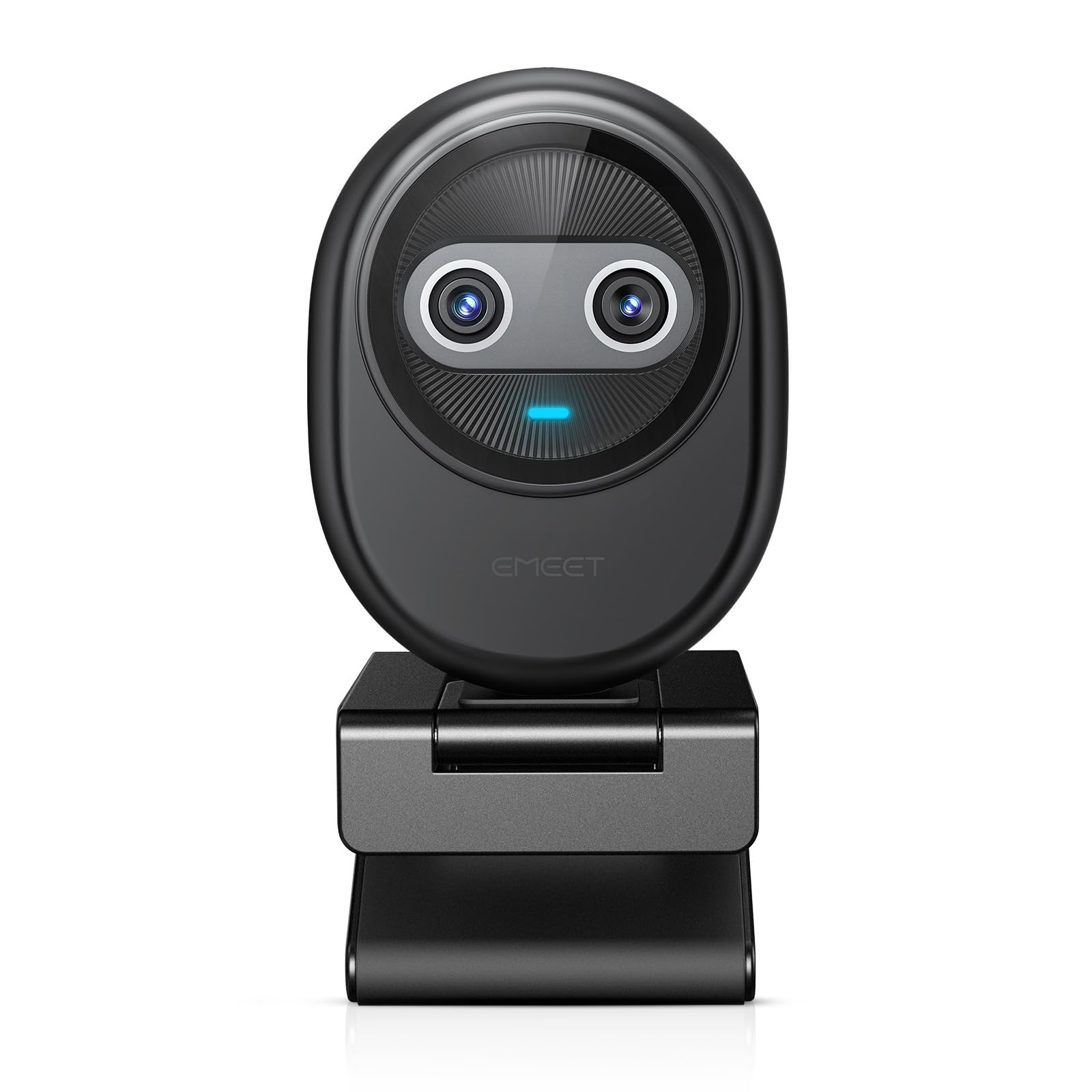 EMEET Piko 4K Webcam for Streaming, World’s 1st Dual-Camera AI-Powered 4K Camera w/AI Autofocus, 3 Mics Array&3 Sound Modes, USB Webcam with Clip, Great for Streaming, Desk Setup