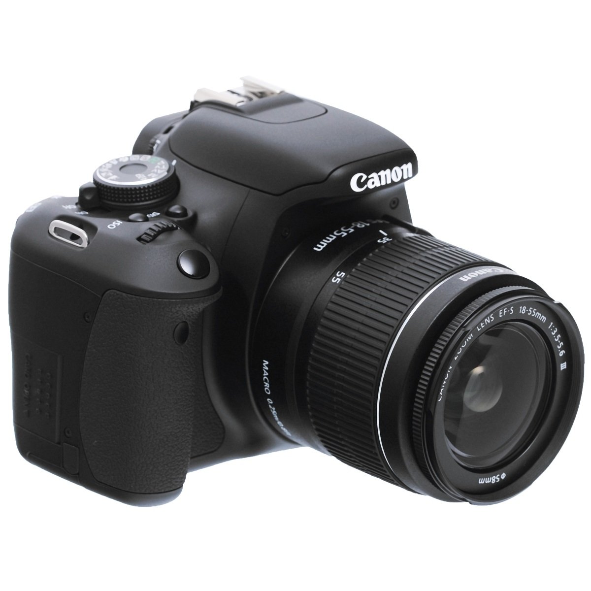 Canon EOS 600D (European EOS Rebel T3i) 18 MP CMOS Digital SLR Camera and DIGIC 4 Imaging with EF-S 18-55mm f/3.5-5.6 is Lens