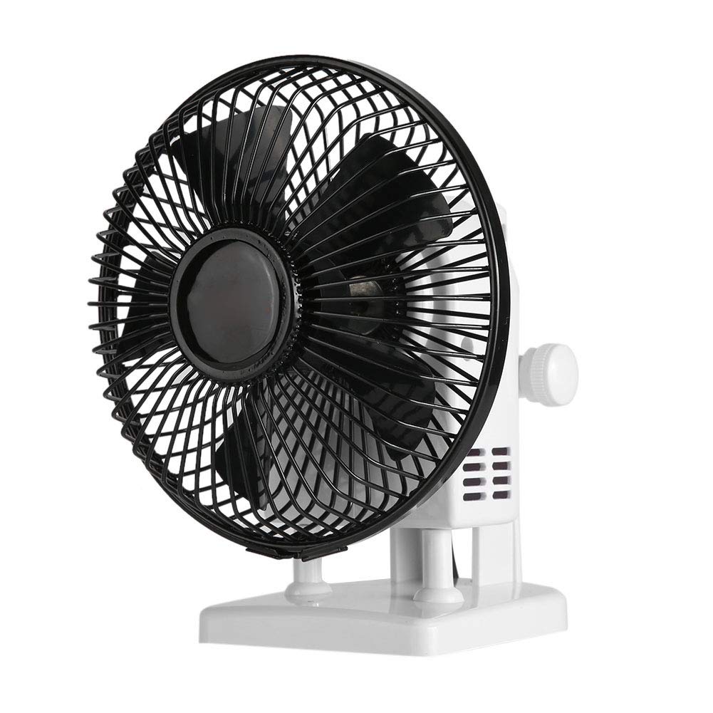 Agatige Mini Dryer Electric Fan, 2 Gear Wind Speeds High Rotational Speeds Portable Quiet Table Desk Manicure Adjustable Air Nail Dryer Blower Fan Manicure Tool for Bedroom, Office, Table