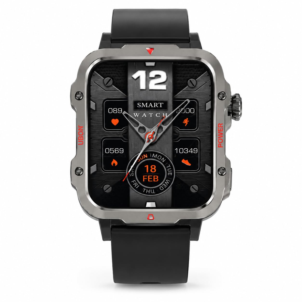 DITON Active Plus SW-201 Smart Watch, Black