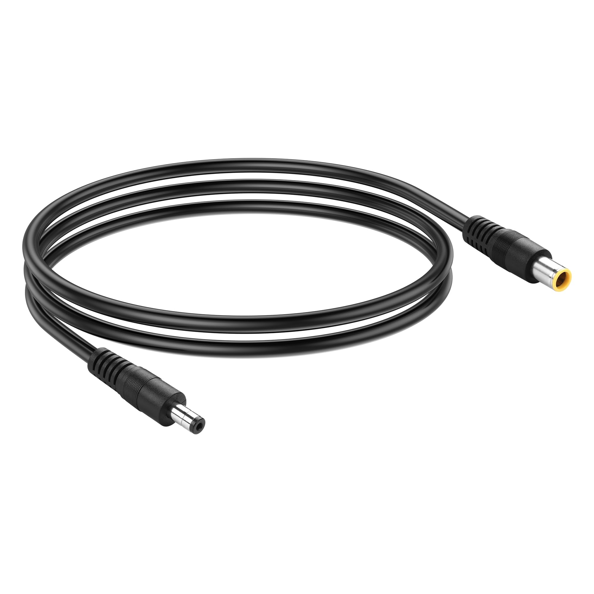 PNGKNYOCN DC5521 to DC8mm Power Adapter Cable,14AWG DC7909 Male to DC 5.5x2.1 Male Cable for Portable Power Station Solar Generator and Solar Panel(1M/3FT)