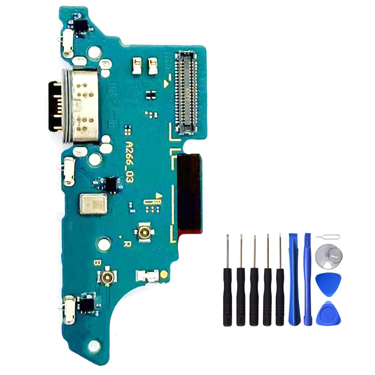 UPONEW for Samsung Galaxy A26 5G 6.7" 2025 SM-A266E,SM-A266B,SM-A266U Charging Port Dock Connector Board Flex Replacement Part