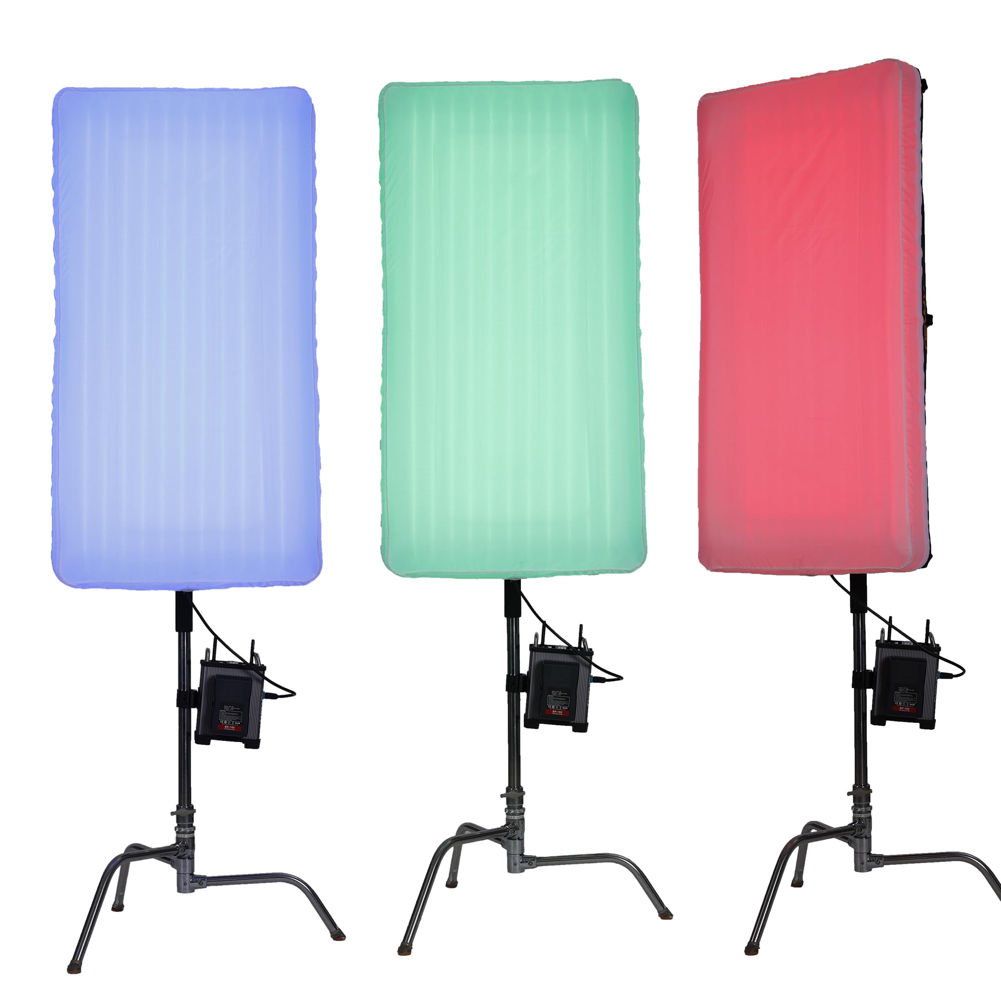 Aparo Radi 24Pro Air CRMX Professonal Air Light, 360W 2000K-20000K Color Temperature Flexible LED Panel Light Inflatable Panel with Air Softbox and Honeycomb Grid, Support APP Control