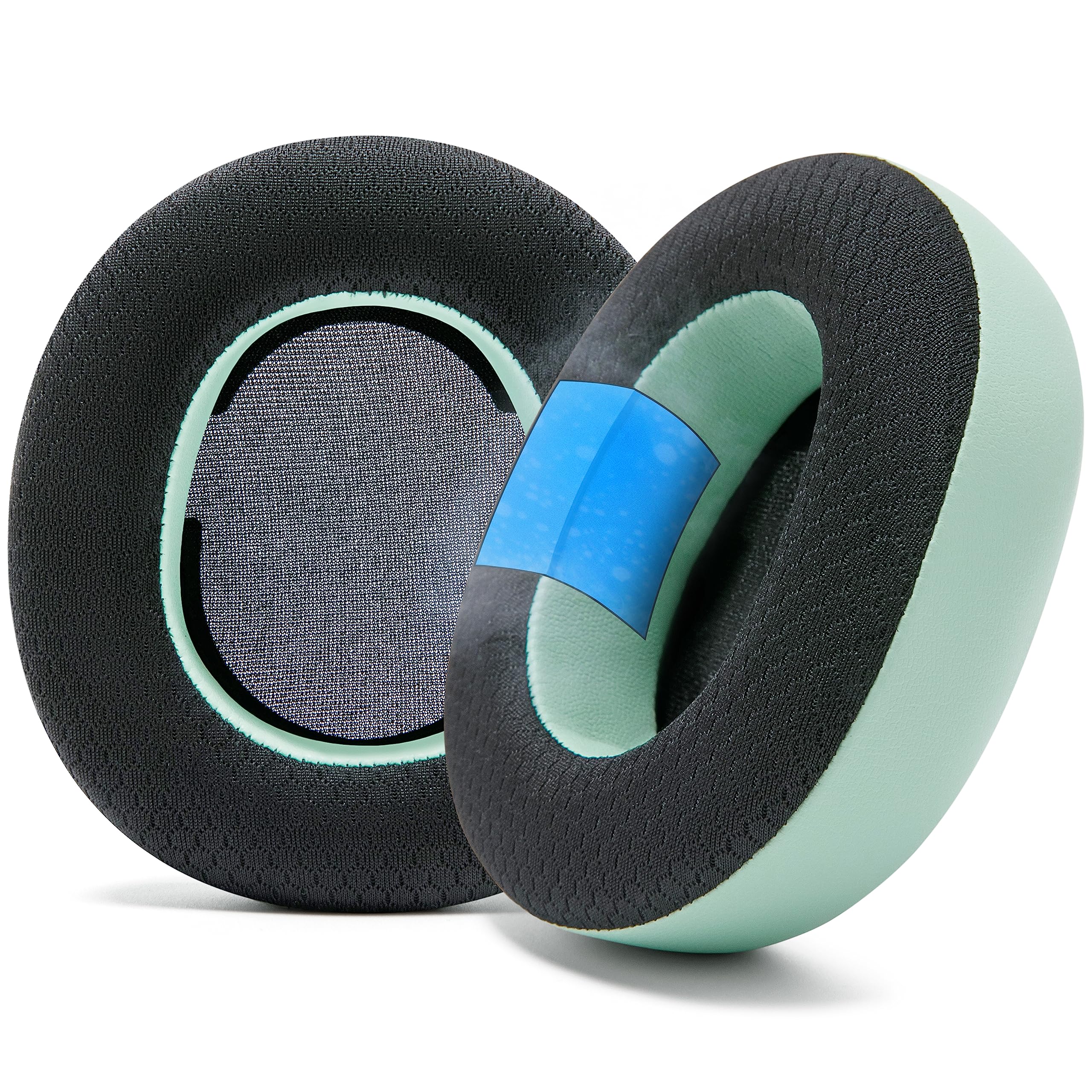 WC Freeze Nova Pro Wireless - Cooling Gel Earpads for Arctis Nova Pro Wireless, Nova Elite & Nova Pro Omni (Doesn’t Fit Other Models), by Wicked Cushions, Extra Thick & Comfortable | Mint